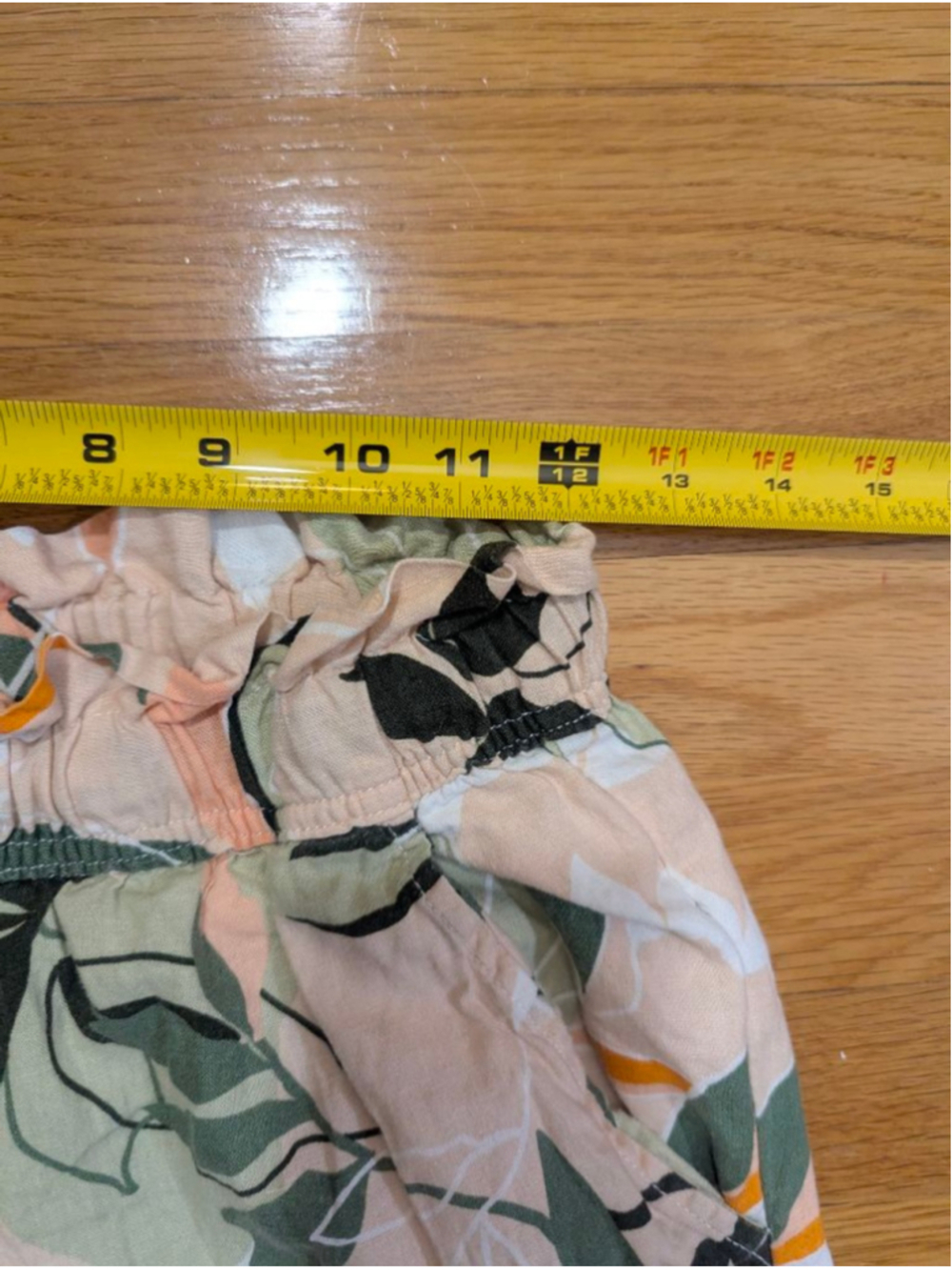 Nicole Miller Linen Wide Leg Pants Small Tropical Print - Picture 6 of 12